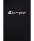 Bluza Champion bluza kolor czarny z kapturem gładka