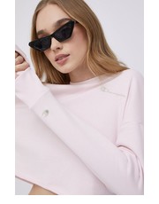 Bluza bluza damska kolor różowy gładka - Answear.com Champion