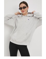 Bluza bluza damska kolor szary z kapturem melanżowa - Answear.com Champion