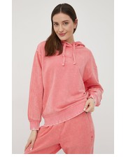 Bluza bluza damska kolor różowy z kapturem gładka - Answear.com Champion