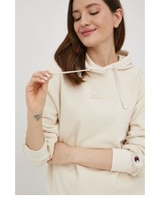 Bluza bluza damska kolor beżowy z kapturem gładka - Answear.com Champion