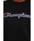 Bluza Champion bluza 114922 damska kolor czarny z aplikacją