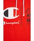 Bluza Champion bluza xStranger Things kolor czerwony z kapturem z nadrukiem