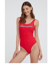 Strój kąpielowy jednoczęściowy strój kąpielowy 115061 kolor czerwony miękka miseczka - Answear.com Champion