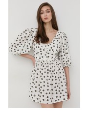 Sukienka sukienka kolor biały mini rozkloszowana - Answear.com For Love & Lemons