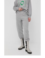 Spodnie spodnie dresowe Tara damskie kolor szary melanżowe - Answear.com Gestuz