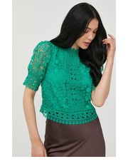 Bluzka bluzka damska kolor turkusowy gładka - Answear.com Morgan