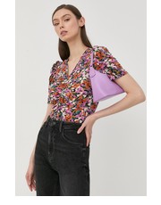Bluzka bluzka damska w kwiaty - Answear.com Morgan