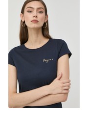 Bluzka t-shirt damski kolor granatowy - Answear.com Morgan