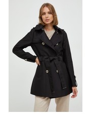 Płaszcz płaszcz damski kolor czarny przejściowy - Answear.com Morgan