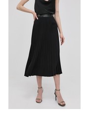 Spódnica spódnica kolor czarny midi rozkloszowana - Answear.com Morgan