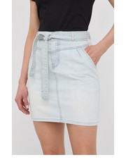 Spódnica spódnica jeansowa mini prosta - Answear.com Morgan