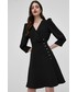Sukienka Morgan sukienka kolor czarny mini rozkloszowana
