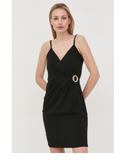 Sukienka sukienka kolor czarny mini prosta - Answear.com Morgan