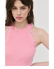 Top damski top damski kolor różowy - Answear.com Morgan