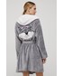 Piżama Undiz szlafrok x Disney kolor szary