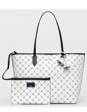 Shopper bag torebka kolor biały - Answear.com Joop!