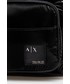 Plecak Armani Exchange plecak damski kolor czarny mały gładki