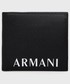 Portfel Armani Exchange - Portfel skórzany
