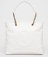 Shopper bag Armani Exchange torebka kolor biały