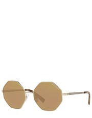 Okulary Okulary przeciwsłoneczne damskie kolor złoty - Answear.com Armani Exchange