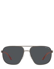 Okulary okulary przeciwsłoneczne męskie kolor szary - Answear.com Armani Exchange