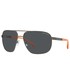 Okulary Armani Exchange okulary przeciwsłoneczne męskie kolor szary