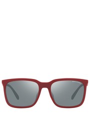 Okulary okulary przeciwsłoneczne męskie kolor czerwony - Answear.com Armani Exchange