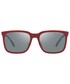 Okulary Armani Exchange okulary przeciwsłoneczne męskie kolor czerwony