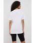 Bluzka Armani Exchange t-shirt bawełniany kolor biały