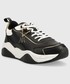 Sneakersy Armani Exchange sneakersy skórzane kolor czarny
