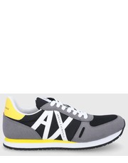 Sneakersy męskie Buty kolor szary - Answear.com Armani Exchange
