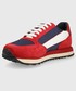 Sneakersy męskie Armani Exchange buty kolor czerwony