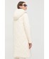 Kurtka Armani Exchange kurtka damska kolor beżowy zimowa