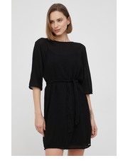Sukienka sukienka kolor czarny mini prosta - Answear.com Armani Exchange
