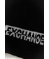 Czapka Armani Exchange - Czapka i szalik z domieszką wełny