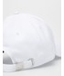 Czapka Armani Exchange czapka bawełniana kolor biały z aplikacją