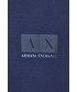 Bluza męska Armani Exchange bluza męska kolor granatowy gładka