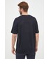 T-shirt - koszulka męska Armani Exchange t-shirt bawełniany kolor granatowy melanżowy