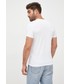 T-shirt - koszulka męska Armani Exchange t-shirt bawełniany kolor biały gładki