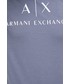T-shirt - koszulka męska Armani Exchange t-shirt bawełniany z nadrukiem