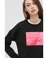 Bluza Armani Exchange bluza damska kolor czarny z aplikacją