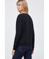 Bluza Armani Exchange bluza bawełniana damska kolor czarny z nadrukiem