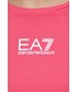 Bluzka Ea7 Emporio Armani EA7 Emporio Armani T-shirt damski kolor fioletowy