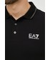T-shirt - koszulka męska Ea7 Emporio Armani EA7 Emporio Armani longsleeve męski kolor czarny gładki