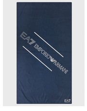 Akcesoria EA7 Emporio Armani ręcznik kolor granatowy - Answear.com Ea7 Emporio Armani