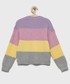 Sweter Kids Only sweter dziecięcy kolor fioletowy lekki