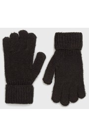 Rękawiczki dziecięce rękawiczki z domieszką wełny dziecięce kolor czarny - Answear.com Kids Only