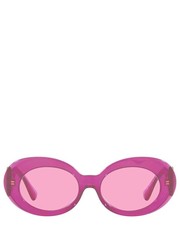 Okulary okulary przeciwsłoneczne damskie kolor różowy - Answear.com Versace