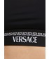 Bielizna damska Versace biustonosz kolor czarny gładki